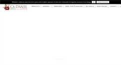 Desktop Screenshot of fattoriacadante.it