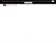 Tablet Screenshot of fattoriacadante.it